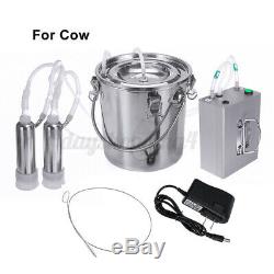 Automatically Stop Vacuum Impulse CowithGoat Milking Machine Electric Milker E