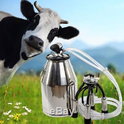 Barrel Milking Machine Portable Cow Milker PORTABLE DAIRY 304 STAINLESS STEEL AU