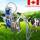 (ca Fast) Electric Milking Machine Farm Cow Bucket Vacuum Piston Pump 0.55kw