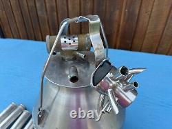 CHOREBOY 4 Claw Cup Milking Machine Milker Stainless Steel Cow Dairy Goat #5