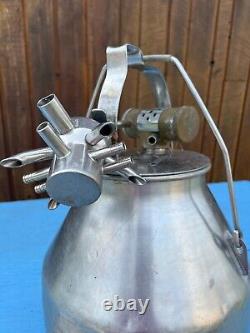 CHOREBOY 4 Claw Cup Milking Machine Milker Stainless Steel Cow Dairy Goat #5