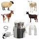 Cjwdz Milking Machine For Goats Cows, Pulsation Vacuum Pump Milker, Milking Supp