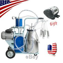 Carejoy Milker Electric Piston Vacuum Pump Milking Machine For Farm Cows Bucke U