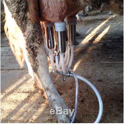 Cow Milker Electric Piston Milking Machine For Cows Transparent bucket 170678