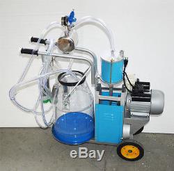 Cow Milker Electric Piston Milking Machine For Cows Transparent bucket 170683