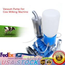 Cow Milking Machine Vacuum Pump For Cow Goat Milker Bucket Tank Barrel 250 L/min