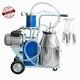 Cows Milking 25l Stainless Electric Milking Machine Bucket Milker 110v