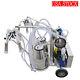 Double Tank Milker Electric Vacuum Pump Milking Machine For Cow Cattle Dairyus