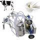 Double Tank Milker Electric Vacuum Pump Milking Machine For Farm Cow 1440rpm/min