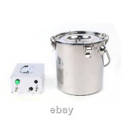 Dual Head Electric Milker Milking Machine With 5L Bucket Tube For Sheep Goat Cows