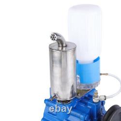 Electric Automatic Vacuum Pump Fit Cow Milking Machine Milker Bucket Tank Barrel