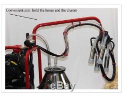 Electric Cow and Goat Milking Machine Complete Milking System by Melasty