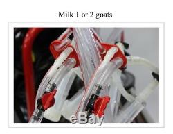 Electric/Gas Cow and Goat Milking Machine Complete Milking System by Melasty