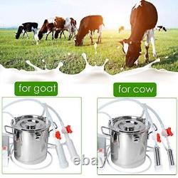Electric Goat Milking Machine for Cows Sheep Portable Pulsation Milking Machine