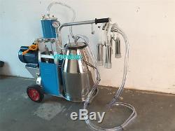 Electric Milk Milking Machine For Cows, Piston Type Milking machine 220V New Y