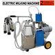 Electric Milking Machine For Farm Cow With Bucket Vacuum Piston Pump- Discount Ca