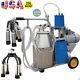 Electric Milking Machine For Farm Cows With 25l Bucket Warranty Fast Ship