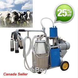 Electric Milking Machine For Farm Cows With Bucket Pioton 0.04-0.05Mpa HOT