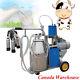 Electric Milking Machine For Farm Cows Withbucket Adjustable Vacuum Pump Milker