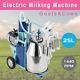 Electric Milking Machine For Farm Cows Withbucket Pioton 0.04-0.05mpa Hot