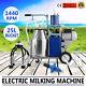 Electric Milking Machine For Goats Cows Withbucket Adjustable Vacuum Pump Milker