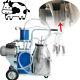 Electric Milking Machine Milk Farm Cow Bucket 25l Stainless Steel Piston Pump