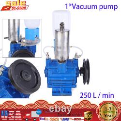 Electric Milking Machine Vacuum Pump 250 L / min For Farm Cow Sheep Goat Milker