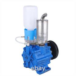 Electric Milking Machine Vacuum Pump Strong Suction Milker Tank For Cow Farm US