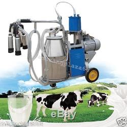 Electric Milking Machine for Cows Bucket Stainless Steel Bucket USA UPS