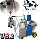 Electric Milking Machine For Farm Cows Bucket Piston Vacuum Pump Milk Auto Easy