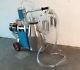 Electric Piston Type Milking Machine With 25l Bucket For Home Farm Cows 110v Us