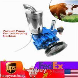 Electric Vacuum Pump For Cow Milking Machine Milker Bucket Tank Barrel 220 L/min