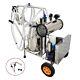 Farm Bucket Milker Vacuum Pump Milking Machine For Cows &goats With 25l Bucket