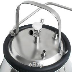 Farm Use Electric Milking Machine Milker For Farm Cows+25LStainless Steel Bucket