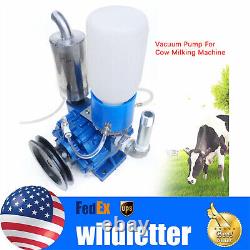 For Cow Goat Milker Bucket Tank Barrel Cow Milking Machine Vacuum Pump 250 L/min