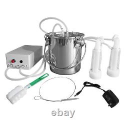 Goat Cow Milk Machine/Station Manual Pulse rechargeable, 3LStainless steel bucket