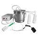 Goat Cow Milk Machine/station Manual Pulse Rechargeable, 3lstainless Steel Bucket