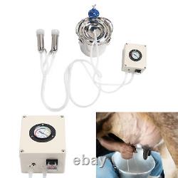 Goat Milking Machine Stainless Steel Electric Milker 6L Automatic Stop Device