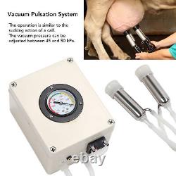 Goat Milking Machine Stainless Steel Electric Milker 6L Automatic Stop Device