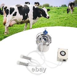 Goat Milking Machine Stainless Steel Electric Milker 6L Automatic Stop Device