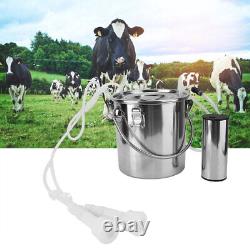 Goat Sheep Cow Milking Kit Portable Electric Milker Milking Machine EU Plug Fod