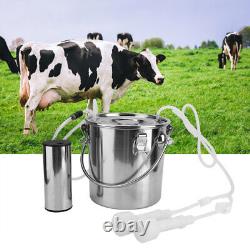 Goat Sheep Cow Milking Kit Portable Electric Milker Milking Machine EU Plug Fod