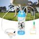 Goat Sheep Cow Portable Milking Machine Electric Milker With Double Head