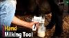 Hand Milking Machine For Cow Goat U0026 Buffalo Hand Operated Milking Machine