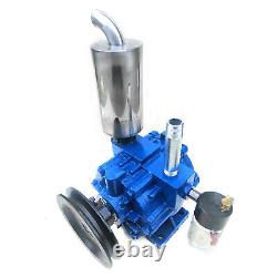 High Quality Portable Vacuum Pump For Cow Milking with Belt pulley Machine