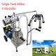 High Quality Single Tank Milker Electric Vacuum Pump Milk Machine For Cows Farm