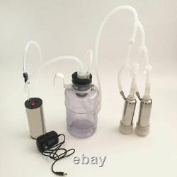 KAY 2L Portable Electric Breast Pump 2pcs Stainless Steel Nipple Covers For Cow