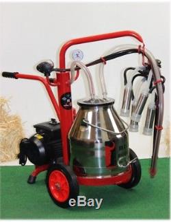 Melasty, cow compact portable electric milking machine, milk 1 cow in 6 minutes