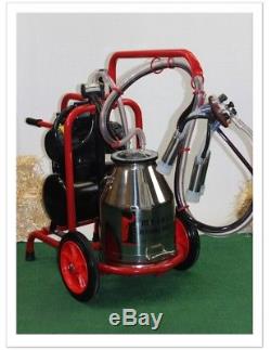 Melasty, single cow portable electric milking machine. Milk 1 cow in 6 minutes