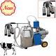 Milker Electric Piston Milking Machine Fit Farm Cows Bucket 25l 304 Stainless